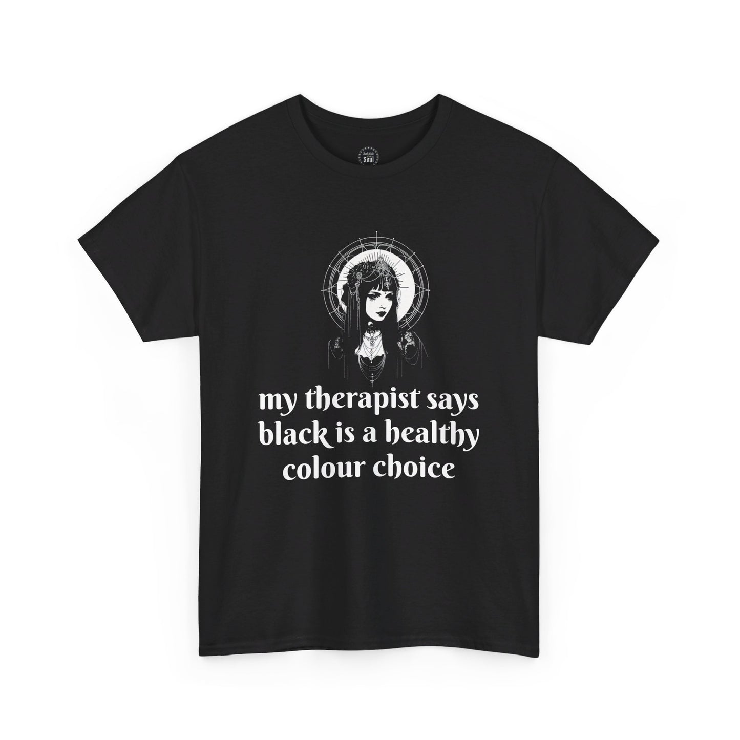 Black is a Healthy Colour Choice Heavy Cotton Tee